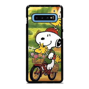 SNOOPY THE PEANUTS BICYCLE Samsung Galaxy S10 Plus Case SNOOPY THE PEANUTS BICYCLE Samsung Galaxy S10 Plus Case