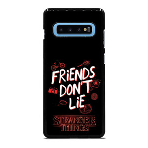 STRANGER THINGS FRIENDS DON'T LIE Samsung Galaxy S10 Plus Case STRANGER THINGS FRIENDS DON'T LIE Samsung Galaxy S10 Plus Case