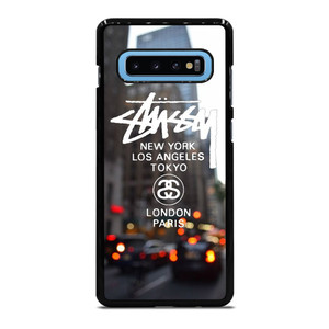 STUSSY NEW YORK LA TOKYO LONDON PARIS Samsung Galaxy S10 Plus Case