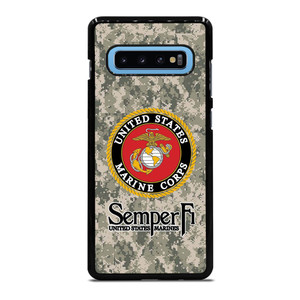 USMC US MARINE CORPS SEMPER Samsung Galaxy S10 Plus Case USMC US MARINE CORPS SEMPER Samsung Galaxy S10 Plus Case