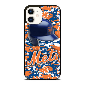 NEW YORK METS CAMO iPhone 12 Case NEW YORK METS CAMO iPhone 12 Case