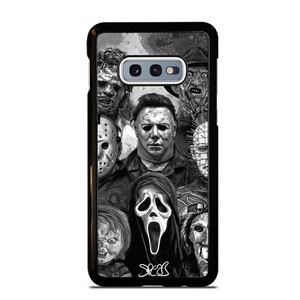 HORROR MOVIES CHARACTERS Samsung Galaxy S10e Case HORROR MOVIES CHARACTERS Samsung Galaxy S10e Case