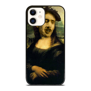 NICOLAS CAGE MONALISA 1 iPhone 12 Case NICOLAS CAGE MONALISA 1 iPhone 12 Case