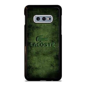 LACOSTE LOGO EMBOSSED LEATHER Samsung Galaxy S10e Case