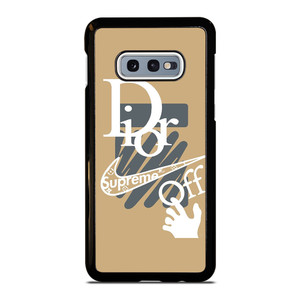OFF WHITE DIOR SUPREME LOGO Samsung Galaxy S10e Case