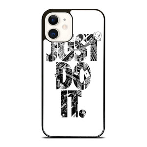 NIKE JUST DO IT TYPE iPhone 12 Case NIKE JUST DO IT TYPE iPhone 12 Case