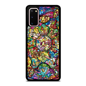 ALL DISNEY CHARACTERS GLASS ART Samsung Galaxy S20 Case ALL DISNEY CHARACTERS GLASS ART Samsung Galaxy S20 Case