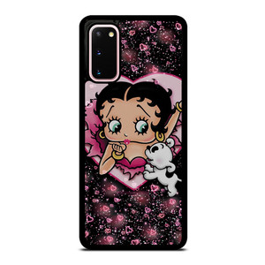 BETTY BOOP AND DOG CARTOON Samsung Galaxy S20 Case BETTY BOOP AND DOG CARTOON Samsung Galaxy S20 Case