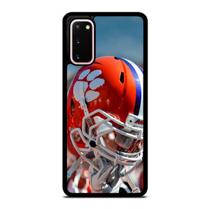 CLEMSON TIGERS ICON ON HELMET Samsung Galaxy S20 Case CLEMSON TIGERS ICON ON HELMET Samsung Galaxy S20 Case