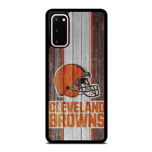 CLEVELAND BROWN WOODEN ICON Samsung Galaxy S20 Case CLEVELAND BROWN WOODEN ICON Samsung Galaxy S20 Case