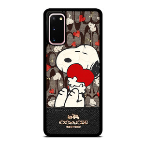 COACH NEW YORK SNOOPY Samsung Galaxy S20 Case