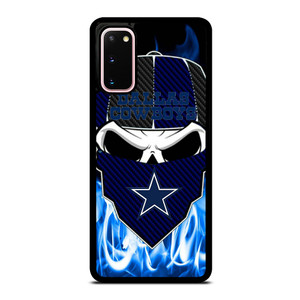 DALLAS COWBOYS SKULL BANDANA Samsung Galaxy S20 Case
