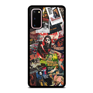 HORROR MOVIE POSTER COLLAGE Samsung Galaxy S20 Case HORROR MOVIE POSTER COLLAGE Samsung Galaxy S20 Case