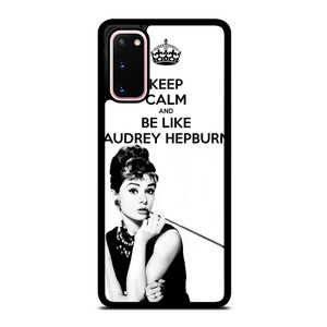 KEEP CALM AUDREY HEPBURN Samsung Galaxy S20 Case
