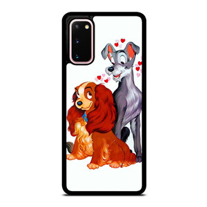 LADY AND THE TRAMP DISNEY CARTOON PAINTING Samsung Galaxy S20 Case
