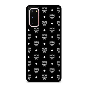 MCM WORLDWIDE ICON BLACK Samsung Galaxy S20 Case