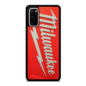 MILWAUKEE TOOL LOGO RED PLATE Samsung Galaxy S20 Case