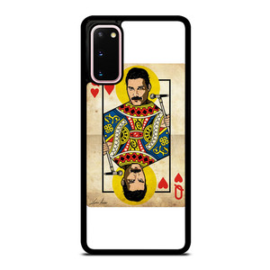 QUEEN FREDDY MERCURY CARD Samsung Galaxy S20 Case QUEEN FREDDY MERCURY CARD Samsung Galaxy S20 Case
