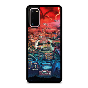 STRANGER THINGS WELCOME TO HAWKINS CARTOON Samsung Galaxy S20 Case STRANGER THINGS WELCOME TO HAWKINS CARTOON Samsung Galaxy S20 Case
