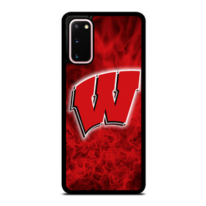 WISCONSIN BADGER LOGO Samsung Galaxy S20 Case WISCONSIN BADGER LOGO Samsung Galaxy S20 Case