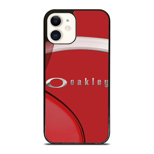 OAKLEY RED LOGO EMBLEM iPhone 12 Case OAKLEY RED LOGO EMBLEM iPhone 12 Case