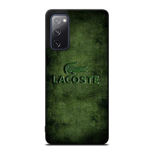 LACOSTE LOGO EMBOSSED LEATHER Samsung Galaxy S20 FE Case LACOSTE LOGO EMBOSSED LEATHER Samsung Galaxy S20 FE Case