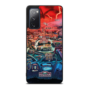STRANGER THINGS WELCOME TO HAWKINS CARTOON Samsung Galaxy S20 FE Case STRANGER THINGS WELCOME TO HAWKINS CARTOON Samsung Galaxy S20 FE Case