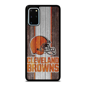 CLEVELAND BROWN WOODEN ICON Samsung Galaxy S20 Plus Case CLEVELAND BROWN WOODEN ICON Samsung Galaxy S20 Plus Case
