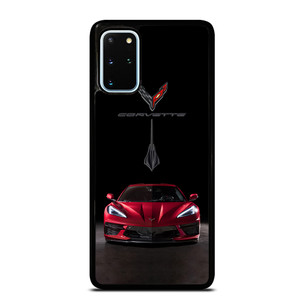 CORVETTE STINGRAY C8 RED CAR Samsung Galaxy S20 Plus Case