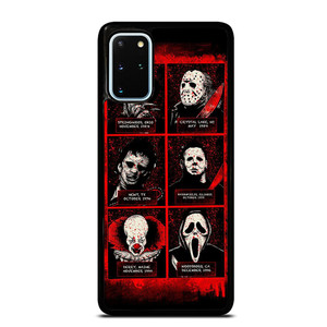 HORROR MOVIES VILLAIN CHARACTERS Samsung Galaxy S20 Plus Case