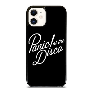 PANIC AT THE DISCO BLACK WHITE iPhone 12 Case PANIC AT THE DISCO BLACK WHITE iPhone 12 Case