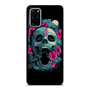 SUGAR SKULL FLOWERS TATTOO Samsung Galaxy S20 Plus Case