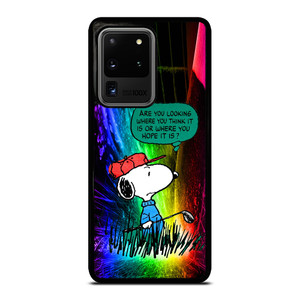 SNOOPY QUESTION Samsung Galaxy S20 Ultra Case