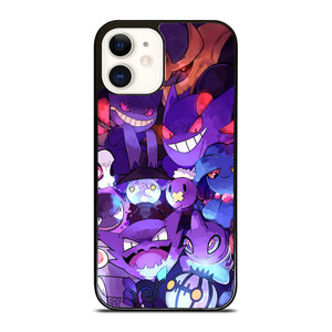 POKEMON GASTLY HAUNTER GENGAR ART GO iPhone 12 Case