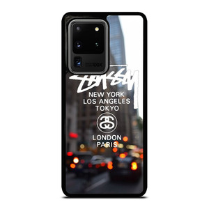STUSSY NEW YORK LA TOKYO LONDON PARIS Samsung Galaxy S20 Ultra Case