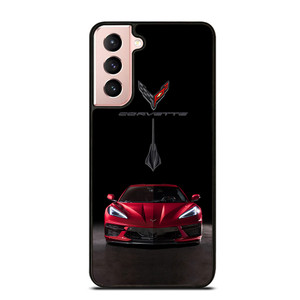 CORVETTE STINGRAY C8 RED CAR Samsung Galaxy S21 Case CORVETTE STINGRAY C8 RED CAR Samsung Galaxy S21 Case