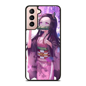 DEMON SLAYER KIMETSU NO YAIBA NEZUKO KAMADO Samsung Galaxy S21 Case DEMON SLAYER KIMETSU NO YAIBA NEZUKO KAMADO Samsung Galaxy S21 Case