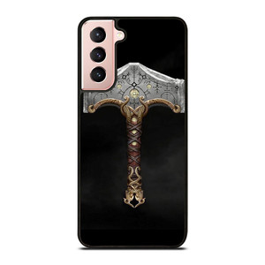 GOD OF WAR RAGNAROK HAMMER OF THOR Samsung Galaxy S21 Case GOD OF WAR RAGNAROK HAMMER OF THOR Samsung Galaxy S21 Case