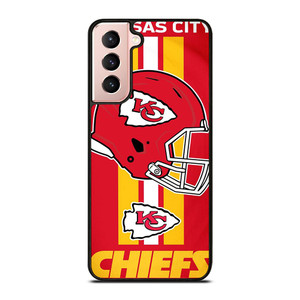KANSAS CITY CHIEFS HELMET LOGO Samsung Galaxy S21 Case