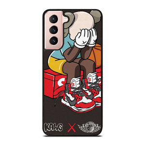 KAWS AIR JORDAN SUPREME Samsung Galaxy S21 Case KAWS AIR JORDAN SUPREME Samsung Galaxy S21 Case