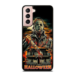 MICHAEL MYERS FACE HALLOWEEN HORROR CARTOON Samsung Galaxy S21 Case MICHAEL MYERS FACE HALLOWEEN HORROR CARTOON Samsung Galaxy S21 Case