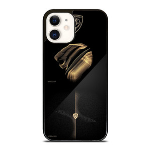 PUEGOT LOGO GOLD ELEGANT iPhone 12 Case PUEGOT LOGO GOLD ELEGANT iPhone 12 Case