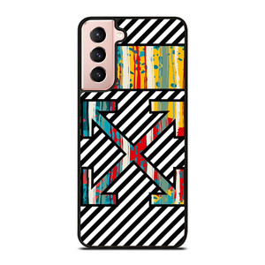 OFF WHITE STRIPES Samsung Galaxy S21 Case OFF WHITE STRIPES Samsung Galaxy S21 Case