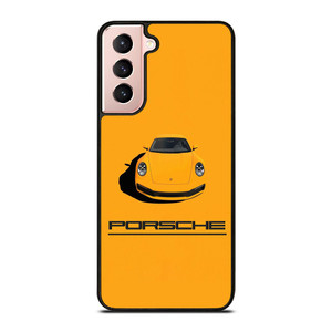 PORSCHE CAR YELLOW Samsung Galaxy S21 Case