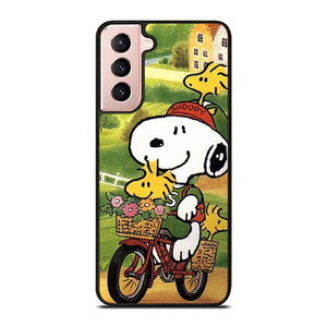 SNOOPY THE PEANUTS BICYCLE Samsung Galaxy S21 Case SNOOPY THE PEANUTS BICYCLE Samsung Galaxy S21 Case