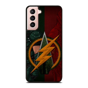 THE FLASH GREEN ARROW LOGO DC Samsung Galaxy S21 Case THE FLASH GREEN ARROW LOGO DC Samsung Galaxy S21 Case