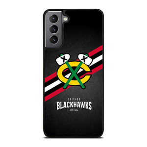 CHICAGO BLACKHAWKS FOOTBALL LOGO 1926 Samsung Galaxy S21 Plus Case CHICAGO BLACKHAWKS FOOTBALL LOGO 1926 Samsung Galaxy S21 Plus Case