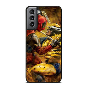 DEADPOOL VS WOLVERINE MARVEL Samsung Galaxy S21 Plus Case