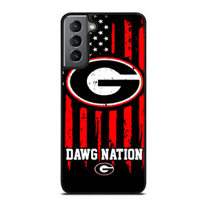 GEORGIA BULDOGS DAWG NATION Samsung Galaxy S21 Plus Case