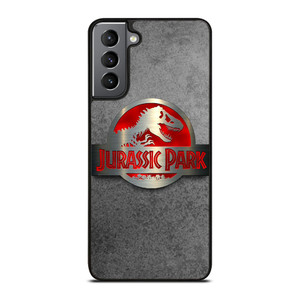 JURASSIC LOGO METAL Samsung Galaxy S21 Plus Case